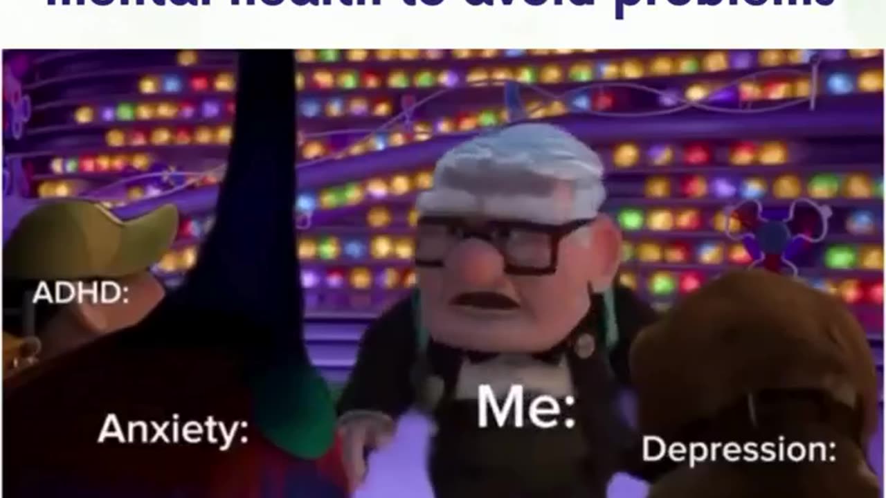 POV: You try to sort out your mental health to avoid problems