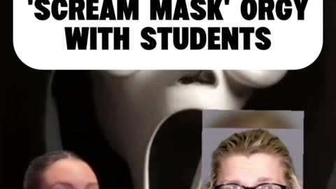 Brittany Forinberty had a sex orgy with underage kids while having them wear scream masks