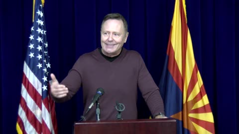 4-5Joe Ducey Spoke at Arizona Attorney General Kris Mayes Press Conference.
