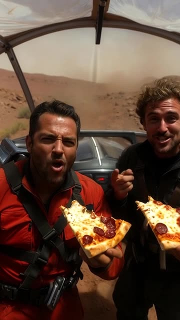 pizza on Mars