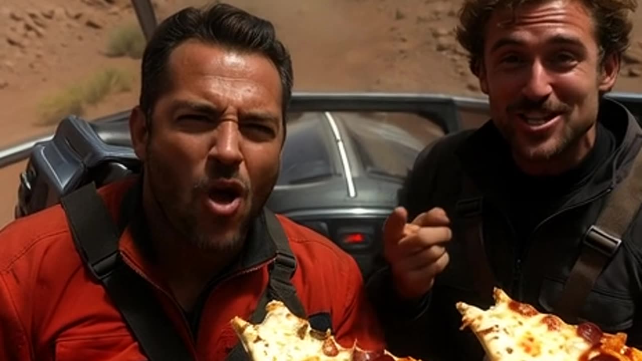 pizza on Mars