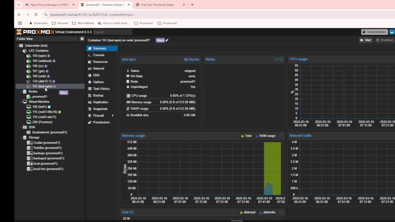 Install NGINX Proxy Manager on Proxmox Container – Step-by-Step Tutorial