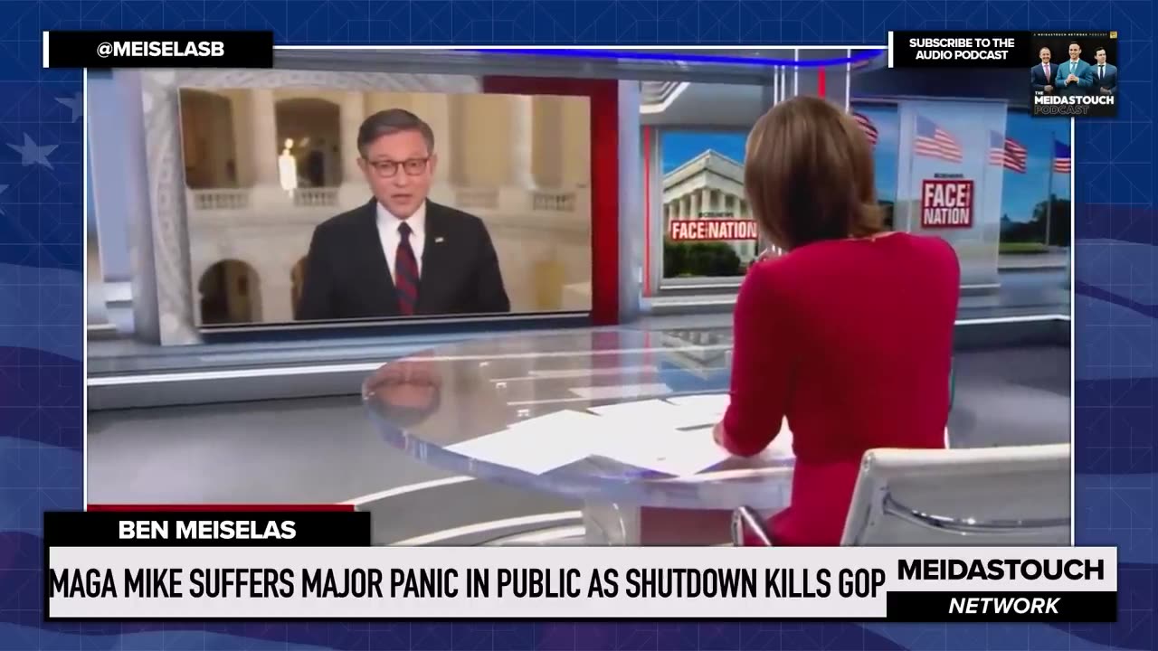 MAGA Mike SUFFERS MAJOR PANIC in PUBLIC as SHUTDOWN KILLS GOP