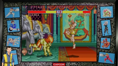 Street Figther 2 Anniv. Col. ver. (Switch2) Blanka run!