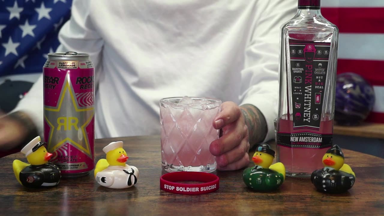 James McClintic - New Amsterdam Pink Whitney Vodka & Rockstar Raspberry Lemonade Energy Drink
