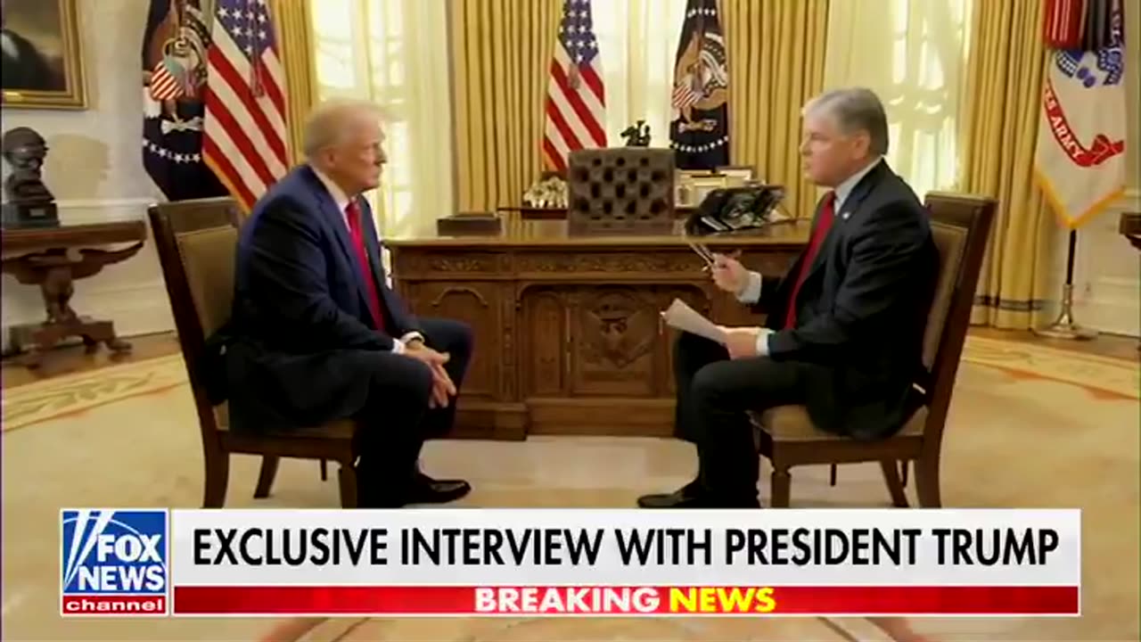 Segment From Exclusive President Trump Interview With Hannity