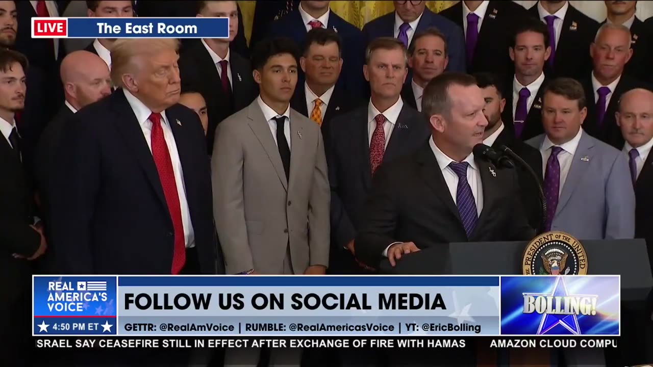 NO ONE WORKS HARDER FOR AMERICA THAN PRESIDENT TRUMP