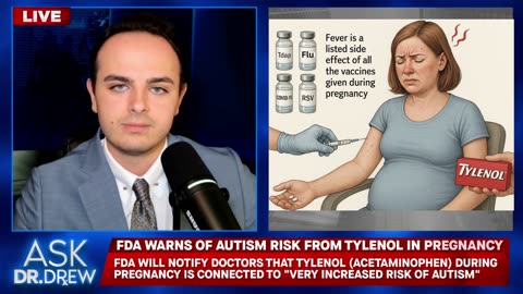 Top Epidemiologist Warns of Tylenol & Vaccines Causing Autism
