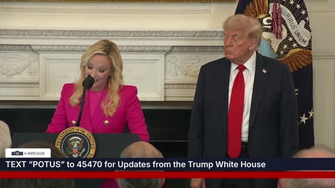 President Trump Participates in the White House Faith Office Luncheon