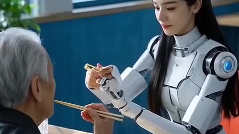 Lady Robot Driver