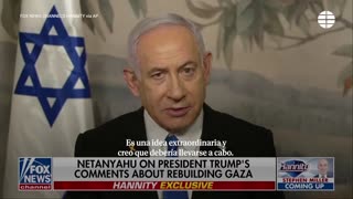 Netanyahu apoya el plan de Trump para Gaza: "Es la primera buena idea que he oído"