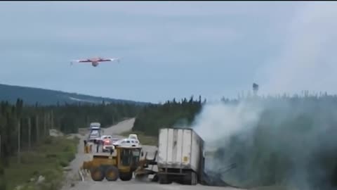 Suddenly #Flying FireFighter Came to Rescue #Aviation #AeroArduino