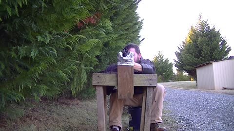 Mossberg 702 Plinkster Scoped at 60 yards