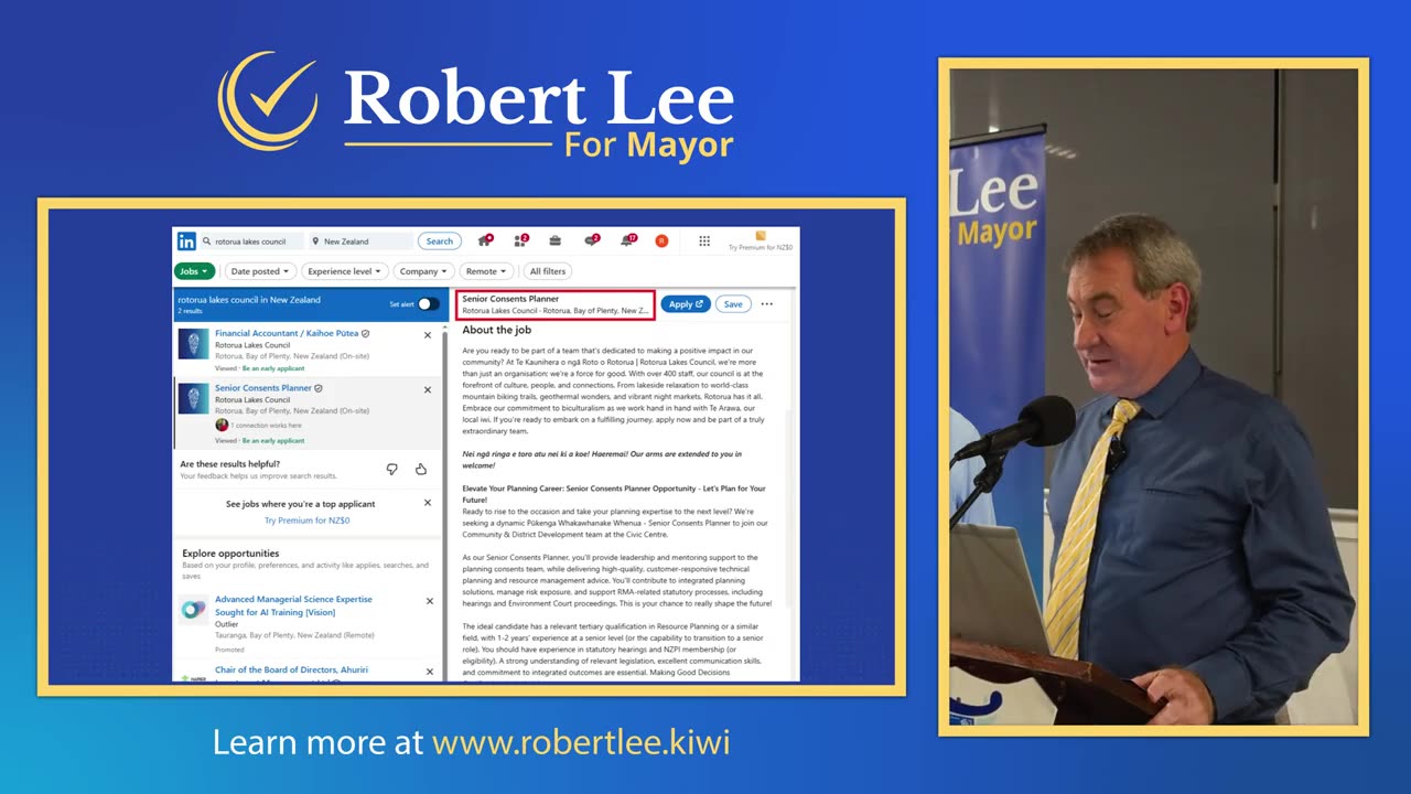 Robert Lee for Mayor 2025 - Campaign Launch - Equal opportunities