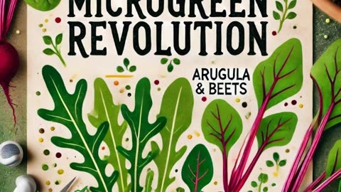 DIY Microgreen Revolution. Arugula and Beets Edition (Part Two)