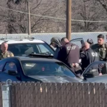 Ending of police pursuit on I-5 in Redding California
