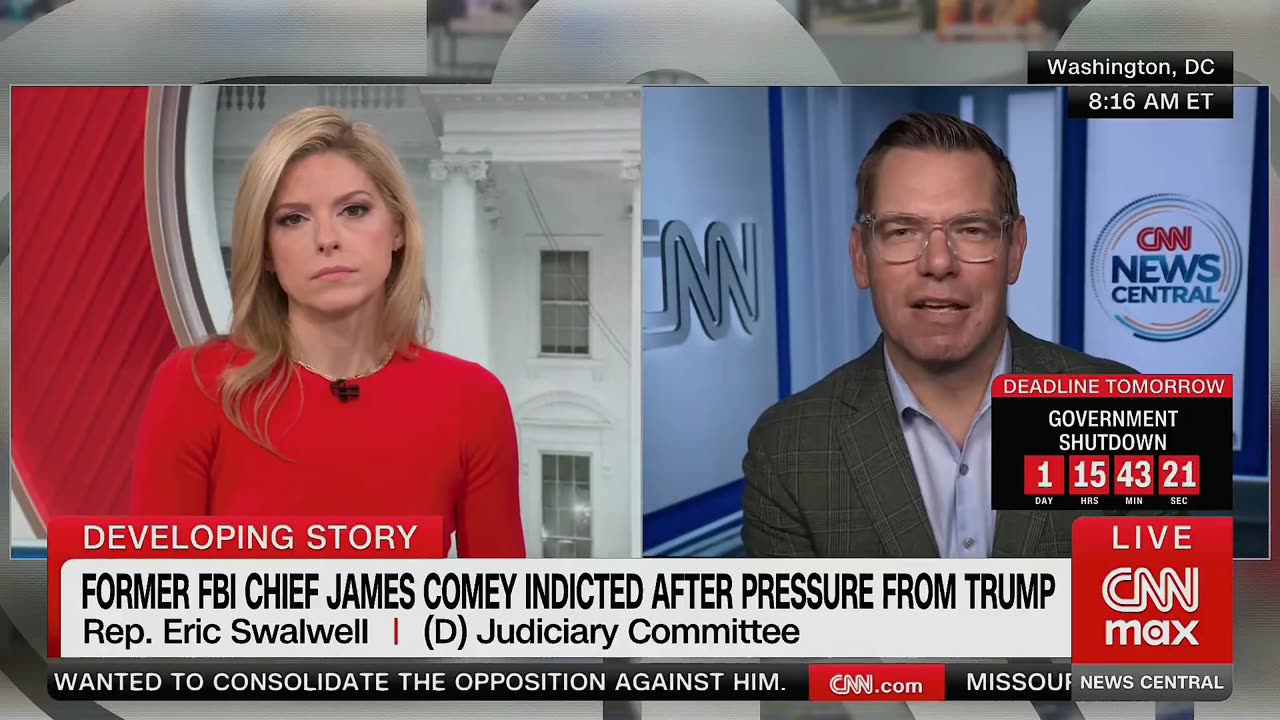 Congressman Eric Swalwell announces he will TARGET and INVESTIGATE