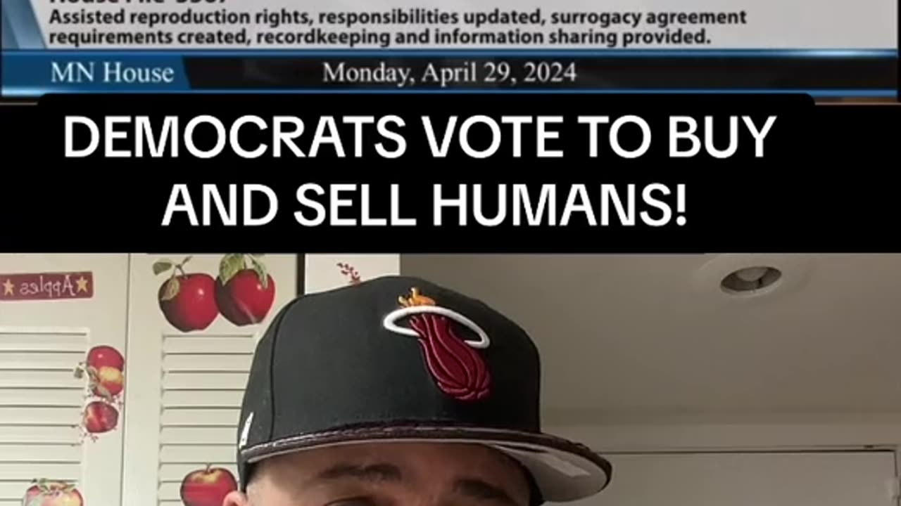 Democrats vote on to buy and sell humans???...