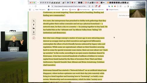 The Network State Coup And The Engineered Transition To "Tech Zionism"