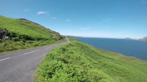 Mark Clark Portrush driving and walking around Malin Head and Dunegard 2019....