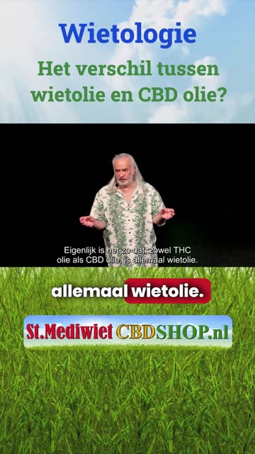 Verschil tussen wietolie en CBD-olie uitgelegd