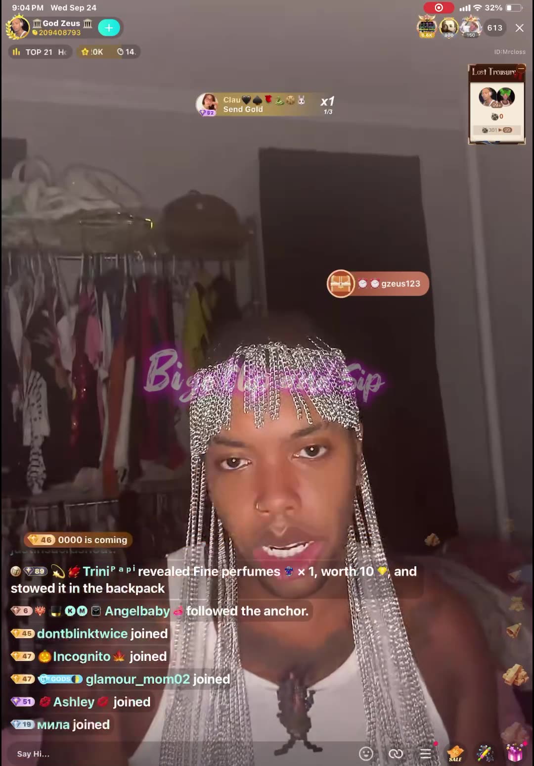 God Zeus says the girls aint Poppin on TikTok like they thought they would 9/24/25 #bigoclipandsi0