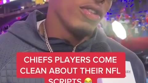 The NFL is scripted and these players are supposedly joking but we all know it’s serious…