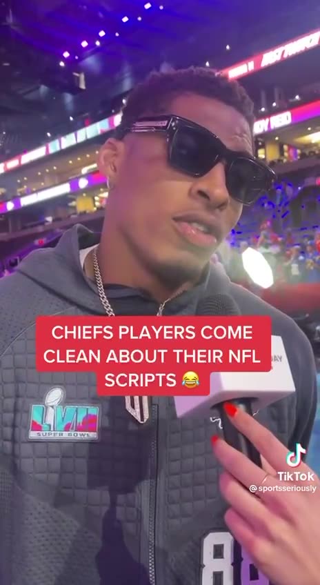 The NFL is scripted and these players are supposedly joking but we all know it’s serious…