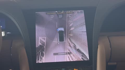 Parking the Car With a Palm and Screen