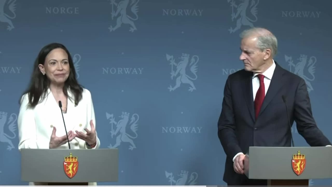 Nobel Peace Prize laureate Maria Corina Machado: We will turn Venezuela...