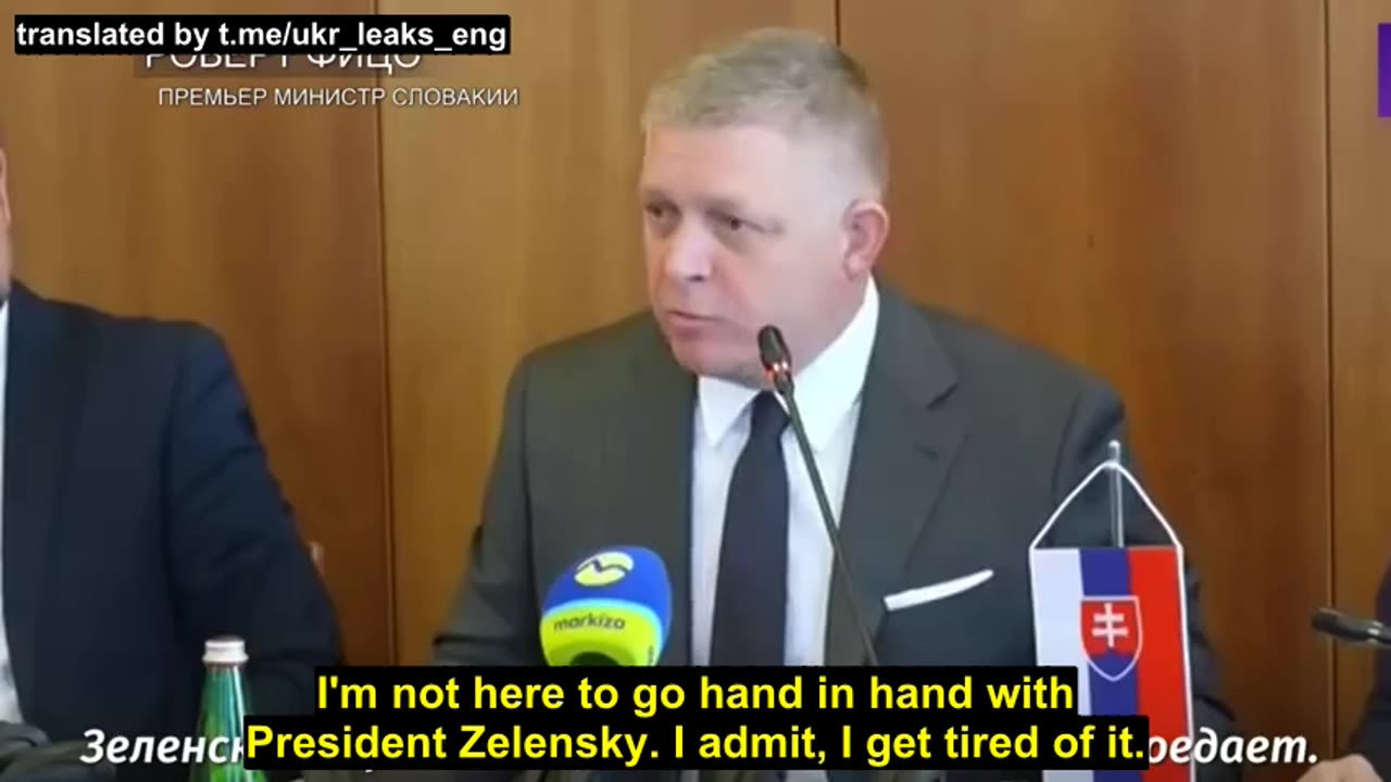 Slovak Prime Minister Robert Fico called Zelensky a "beggar and blackmailer"