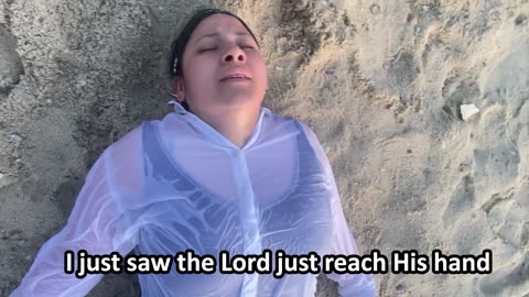 This is a rare opportunity to be personally baptized by the Man of God