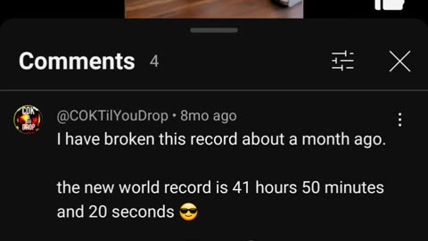 almost 42 hours, new unofficial world record!! (since Guinness wouldn't accept my application) 🤣