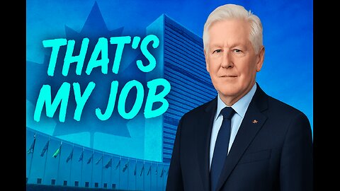 Canadian UN Ambassador Bob Rae Stays for Netanyahu Speech | “That’s My Job”