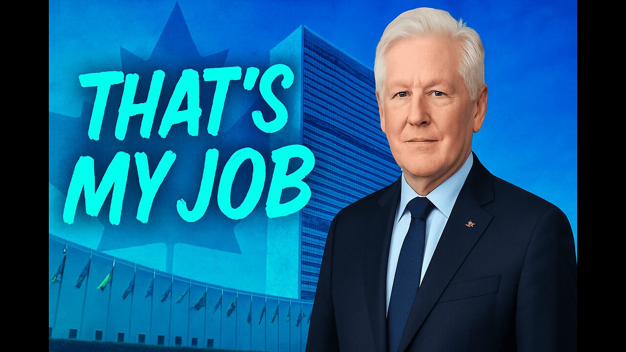 Canadian UN Ambassador Bob Rae Stays for Netanyahu Speech | “That’s My Job”