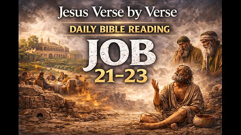 📖 Bible in a Year - Day 9: Job 21–23 (Why Do the Wicked Prosper? Seeking God in Silence)
