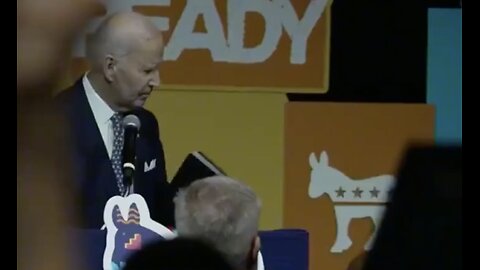 🟢 WATCH: Joe Biden's Handler Caught On Hot Mic On Stage