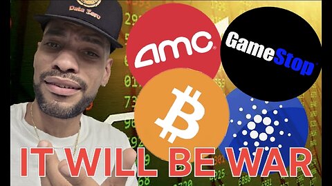 HUGE AMC & GME BATTLE TOMORROW As BITCOIN & CRYPTO Set Up For UP-TOBER!