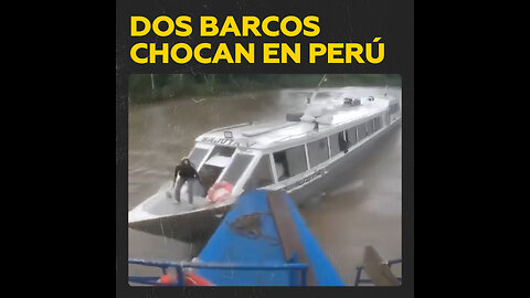 Accidente fluvial en Perú deja seis heridos