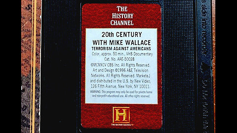 20th Century with Mike Wallace: Terror Against Americans [History Channel]