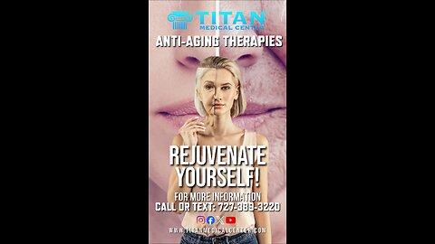 #Rejuvenate yourself with #TitanMedical therapies & services!