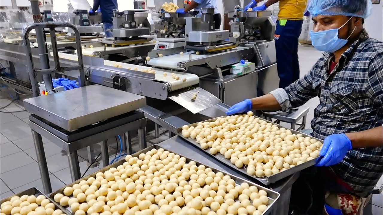 Indian Cuisine - The Best Fried Milk Balls of India! Gulab Jamun from Rajasthan, India.