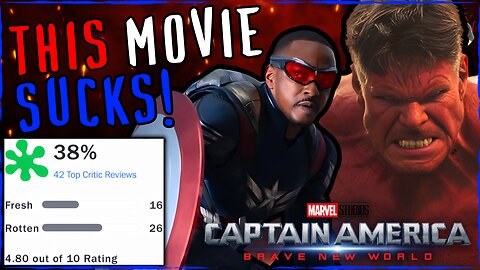 Captain America Review Bombed! Brave New World ABANDONED By Shills!