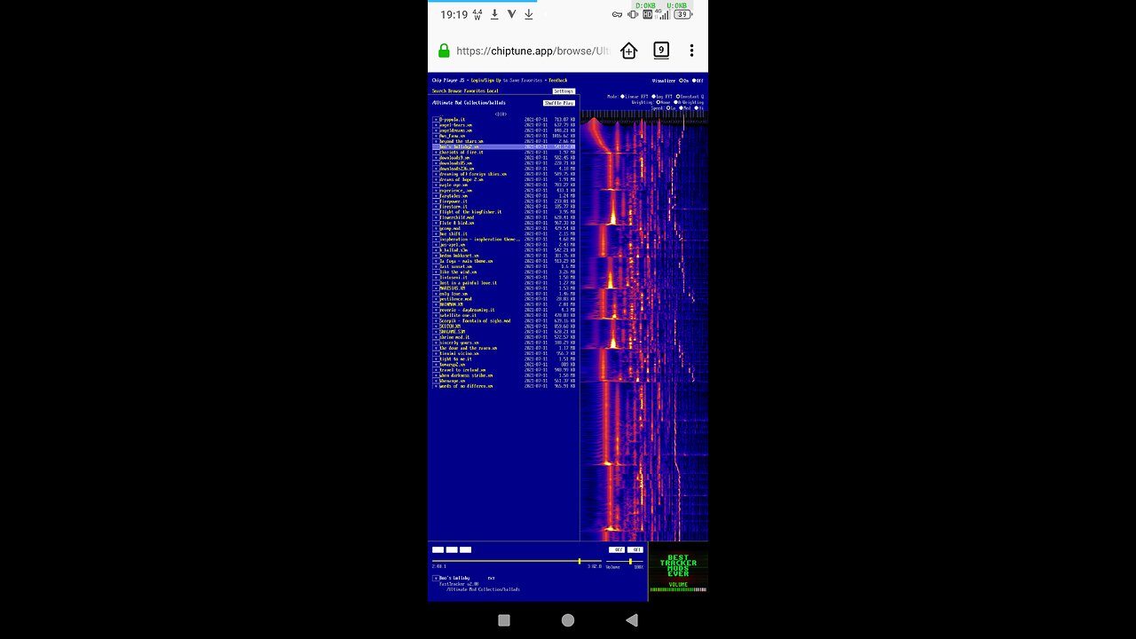 The most amazing Spectrum Spectrogram