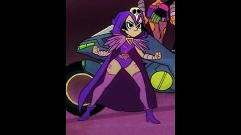 Teen Titans Go Figure! RAVEN The Night Begins to Shine LIVE