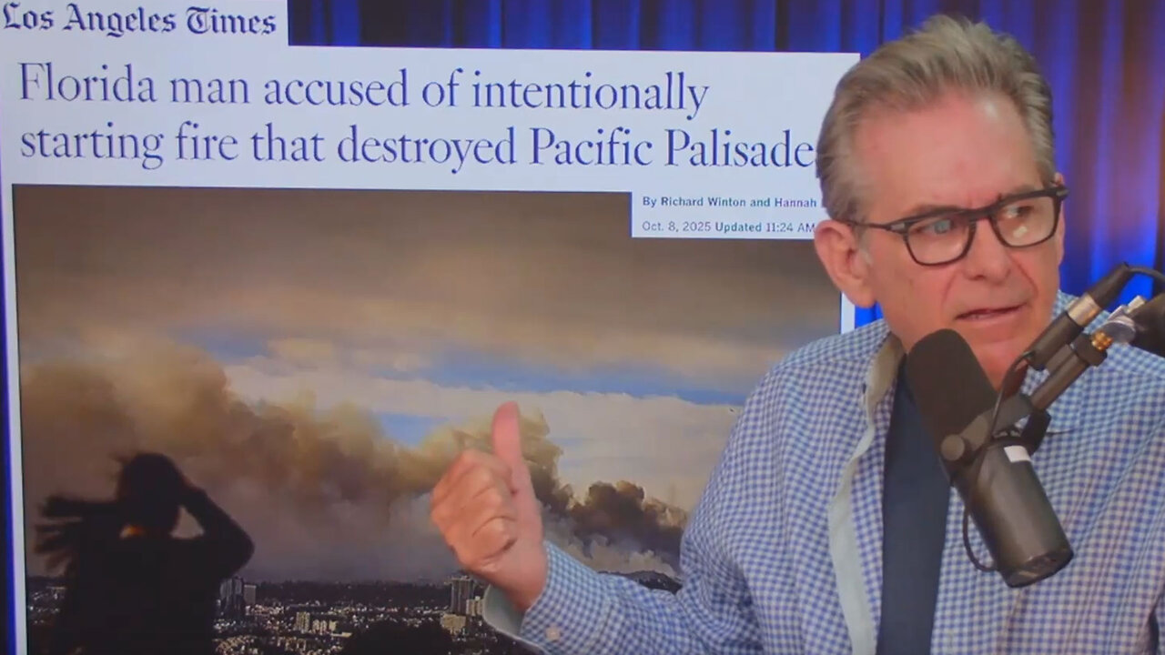 Texts reveal LAPD was told to leave smolderingfire which turned into Pacific Palisades inferno▮The Jimmy Dore Show