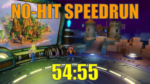 No-Hit Speedrun: Crash Bandicoot 3 (54min 55s)