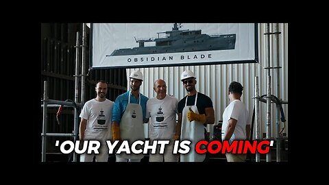 Andrew Tate $500 MILLION Obsidian Yacht Is Coming To Conquer International Waters (4K)