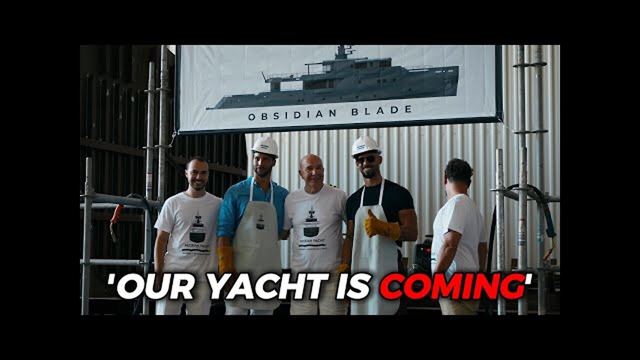 Andrew Tate $500 MILLION Obsidian Yacht Is Coming To Conquer International Waters (4K)