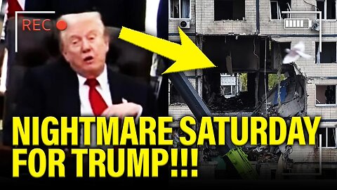 Trump SPIRALS on DISASTER SATURDAY as MISSILES HIT